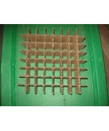Cardboard Dividers 5 Sets 10&quot; X 10&quot; X 3&quot; High 64 cell B 10-3-07 - $5.41