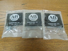 Allen-Bradley 129-130 Hardawre Kit New Surplus - Set of 3 - £23.85 GBP