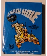 The Black Hole Movie Trading Cards (Topps, 1979) Wax Pack - Walt Disney - $9.99