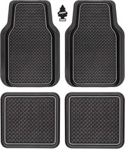 For Mercedes Heavy Duty Car Truck Floor Mats 4PC Rubber Semi Custom Black - $38.29