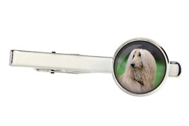 Afghan Hound. Tie clip for dog lovers. Photo jewellery. Men&#39;s jewellery.Handmade - £12.83 GBP