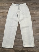 Wild Fable Women&#39;s Size 2 Super High Rise Tapered Stretch Jeans Light Wash - $10.89