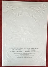 THE WHO - TOMMY NEW YORK &amp; LOS ANGELES CONCERT PROGRAM BOOK - VG CONDITION - $20.00