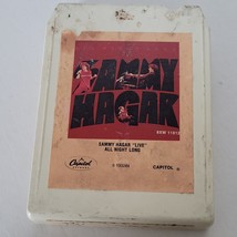 Sammy Hagar Live - All Night Long  Untested Vintage Prop Music Read &amp; Look - $166.08 MXN