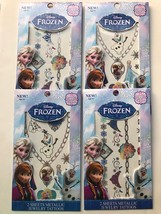 Disney Frozen Metallic Jewelry Tattoo Kit Birthday Party Favors Lot 8 Sh... - $11.97