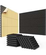 Beequiet 12 Pack Self-Adhesive Sound Proof Foam Panels 2&quot; X 12&quot; X 12&quot; - ... - £30.59 GBP