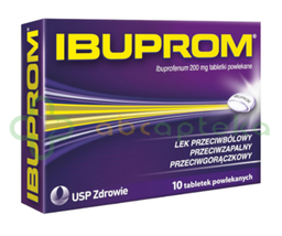 IBUPROM 200 mg, 10 tablets - £15.71 GBP