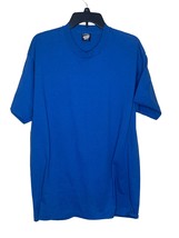 Screen Stars USA Vintage Men&#39;s T-shirts Short Sleeve Oversized Blue Size XXL NWT - £23.73 GBP