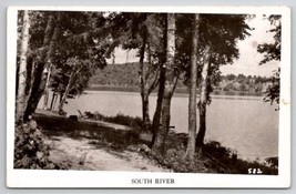 Toronto Ontario Canada RPPC View of South River Real Photo Postcard C44 - £11.17 GBP