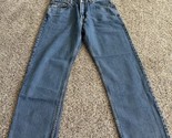 Mens LEVIS 505 REGULAR FIT CLASSIC 5 pocket blue denim jeans Size 33x30 - $18.69