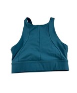 Ryderwear Sports Bra Size Small Teal High Neck Athletic Wear Gym Yoga Pi... - £9.41 GBP