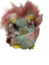 Hatchimals Owl Plush W/ Clip Pink & Blue Tie Dye Backpack Clip - $6.44