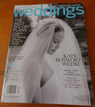 Martha Stewart Weddings Magazine Kate Bosworth; Planning Winter 2014 Iss... - $16.00