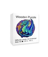 Wooden Jigsaw Puzzle Dragon A3 Large Size Appx. 11.69 x 16.53 - £15.65 GBP
