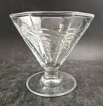 DANSK &quot;Summerhouse&quot; Clear Glass Footed Martini Sherbet Dessert Dishes Oc... - $9.00