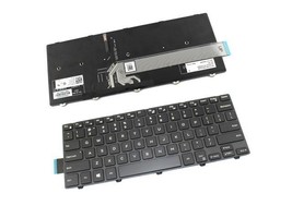 US Black Backlit Keyboard (with frame) For Dell PK1313P3B00 21H9J MP-13N... - £33.23 GBP