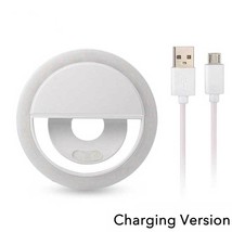 USB Charge Led Selfie Ring Light Mobile Phone Lens LED Selfie Lamp Ring for iPho - £5.84 GBP