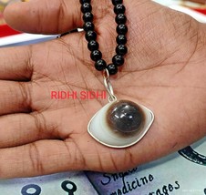 Most Powerful Wealth Richness Naga Lord SHIVA ENERGIZED Black Stone Pend... - $77.86