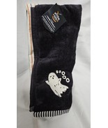 New HYDE and EEK 2 Pack Halloween Themed Ghost/Stripe Hand Towels 15inx25in - $13.60 CAD