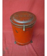 Antique Metal Case Planter Box &amp; Lid - £194.68 GBP