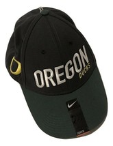 NWT New Oregon Ducks Nike Best Legacy91 Anthracite One Size Fitted Cap Hat - £14.00 GBP