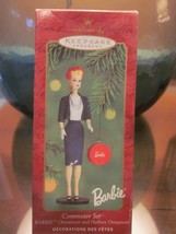 Hallmark Keepsake Ornament 2000 Barbie Commuter Set New In Box - $12.99