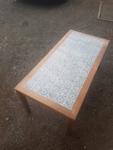 Danish Mid-century Tiled Coffee Table - £126.75 GBP