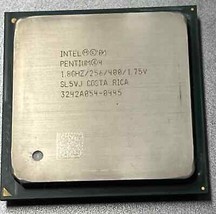 Intel Pentium 4 1.8GHz Socket 478 CPU 256k 400FSB P4 SL5VJ Processor - £10.58 GBP