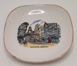 Eastgate Chester Britannia Designs Dartmouth England Trinket Tray Dish V... - £8.73 GBP