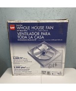 Master Flow Whole House Exhaust Fan Direct Drive Pull Chain Switch 4500 CFM - $327.71 CAD