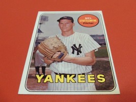 1969 Topps # 470 Mel Stottlemyre Yankees Nm / Mint Or Better !! - £33.64 GBP