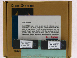 Cisco 4000 Series 8MB Boot ROM fw2 XX-RXBoot set of 2pc - £23.57 GBP
