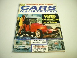 Vtg Cars Illustrated Magazine July 1968 Customs 383 Road Runner Nissan R381 Race - $15.99