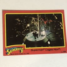 Superman II 2 Trading Card #64 Christopher Reeve - £1.55 GBP