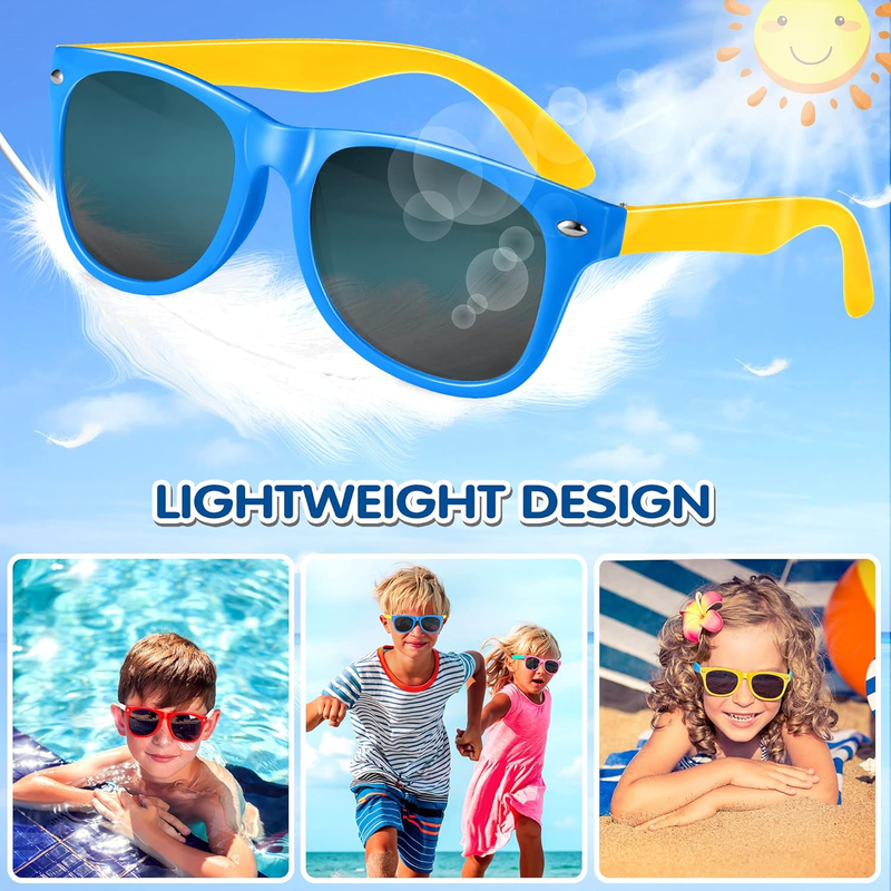 GIFTINBOX Kids Sunglasses Bulk, 24Pack Kids Sunglasses Party Favor with UV400 Pr Item image 3