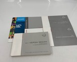 2017 Nissan Versa Sedan Owners Manual Handbook Set OEM B04B15032 - $24.74