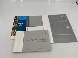 2017 Nissan Versa Sedan Owners Manual Handbook Set OEM B04B15032 - £19.37 GBP