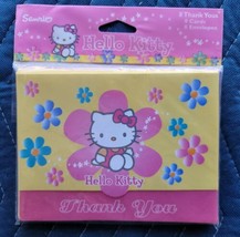 Hello Kitty Thank You Cards &amp; Pen Set -BRAND New 2001 Sanrio -8 Thank You Cards - £11.72 GBP