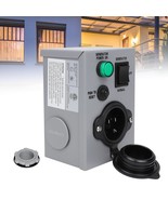 15 Amp Generator Manual Transfer Switch, 15A 125V Etl Pre-Drilling Outdoor - $809.56 MXN