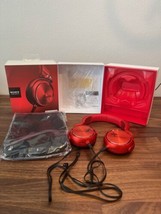 Sony MDR-X05 On-Ear Wired Headphones Red In Box - $89.99