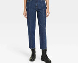 Universal Thread Women&#39;s High-Rise Vintage Straight Jeans Dark Wash Size 2 - $21.23