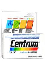 Centrum A-Z Lutein 30 tabs Vitamin + mineral complex for men and women under 50y - £19.24 GBP