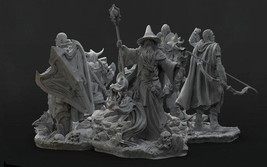 1/35 3D Print Model Kit Lord of the Rings, Brotherhood of the Ring Unpainted - £94.18 GBP