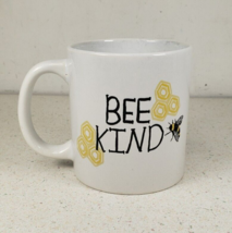 Coffee Mug Cup Oversized 12oz 4 1/4”x3 1/2 ”BEE KIND” - £17.21 GBP