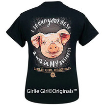 New Girlie Girl T Shirt Found Your Nose - £18.08 GBP