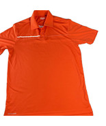 Ping Sensor Cool Men&#39;s Medium Golf Polo Shirt Orange Golfing Sports Apparel - £8.53 GBP