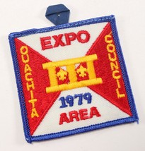 Yellow Blue &amp; Red 1979 Ouachita Scouting Expo Boy Scouts of America BSA ... - $10.52