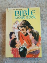 The Richards Bible Story Book Zondervan Large HC DJ Jesus Religious 1968 Vtg - £45.06 GBP