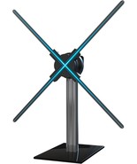 Missyou 3D Hologram Fan Stand With Multi-Function Base For A Variety Of ... - £83.02 GBP