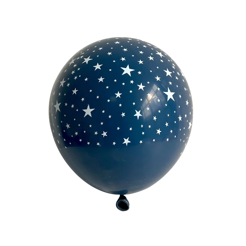 Play 10 20pcs 12inch Blue Star SA Rocket Latex Balloons Outer SA Theme Birthday  - £22.91 GBP